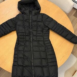 Long North Face Puffer Coat
